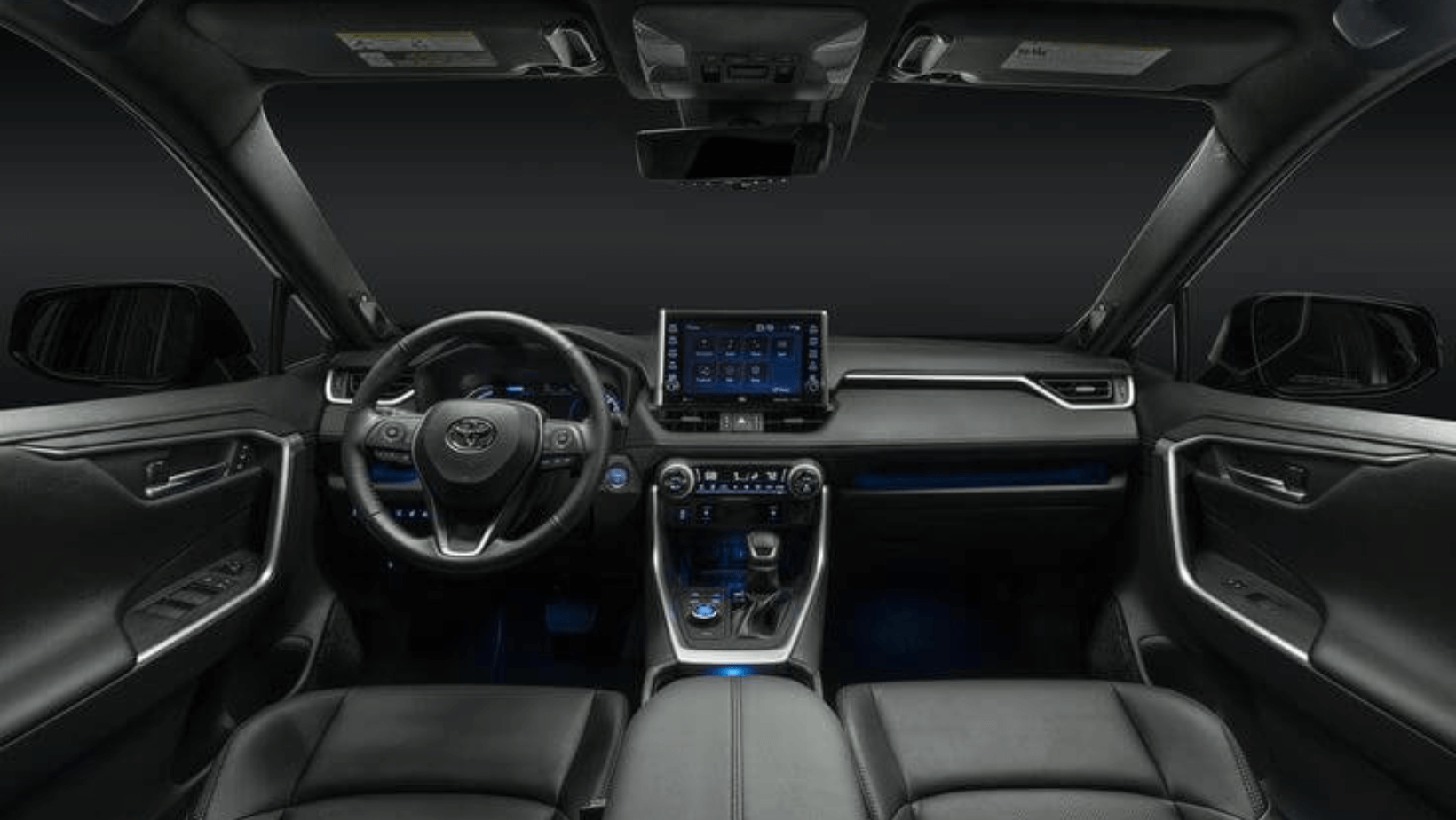 Imagen del interior de un auto